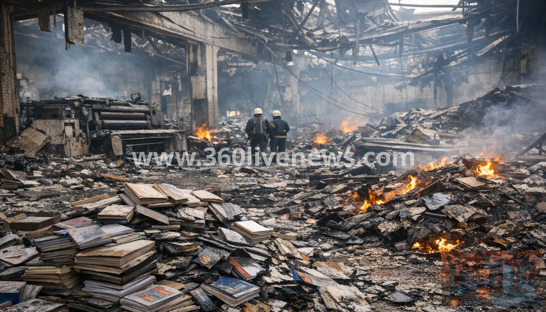 Russian strikes destroy 12 million books in Ukraine as printing plants are hit ahead of school year