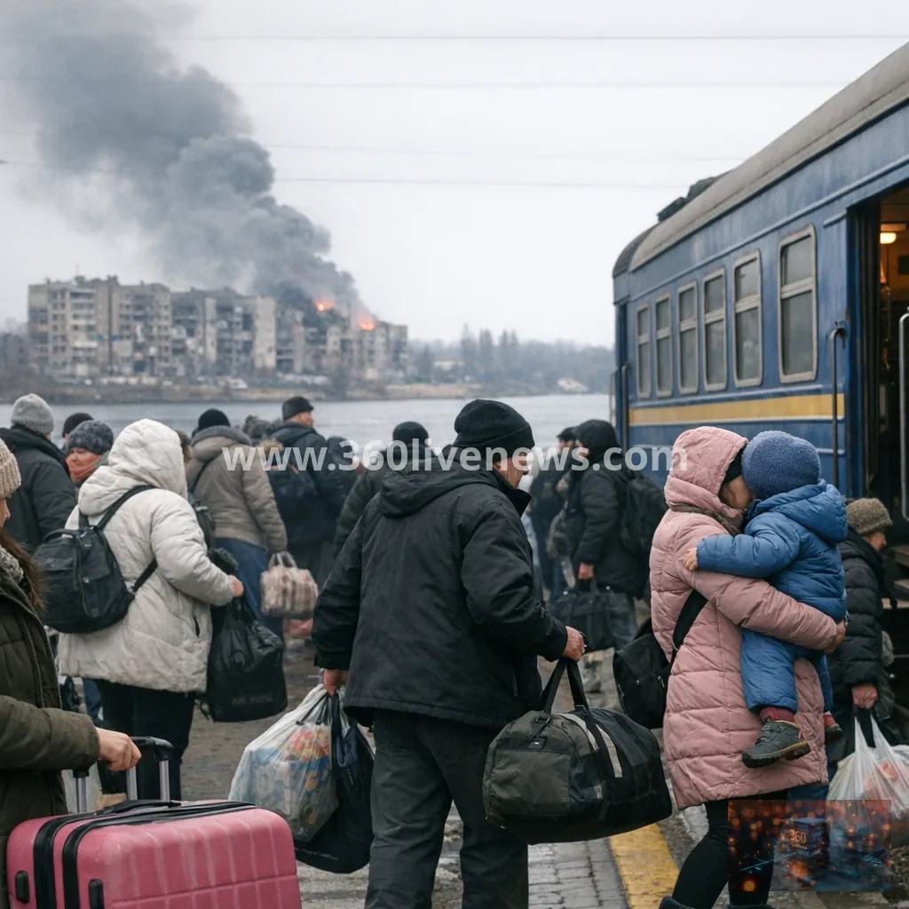 Kherson residents urged to leave as Russian strikes threaten power and heating