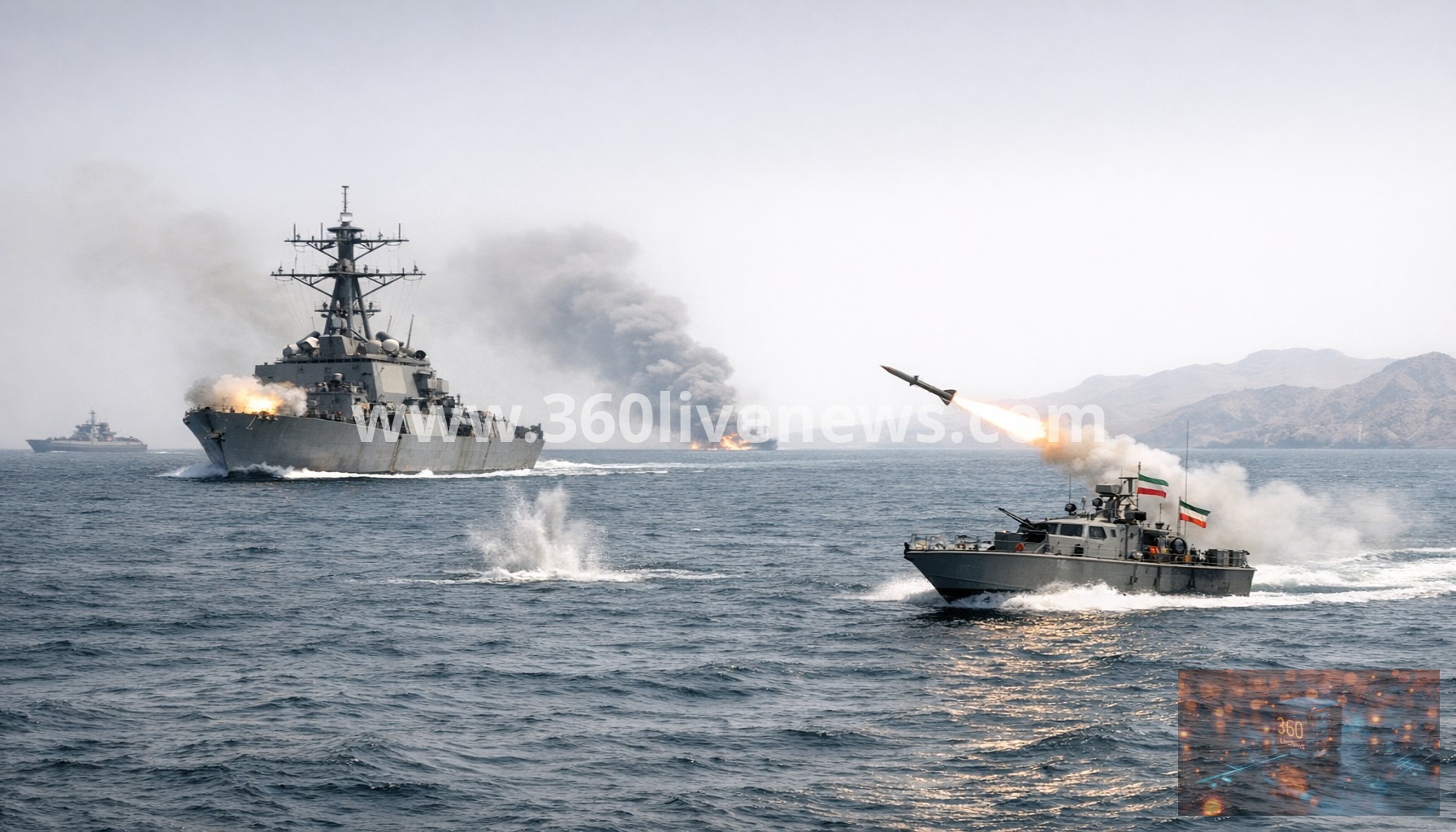 US and Iran trade fire in Strait of Hormuz as UAE reports fresh attacks