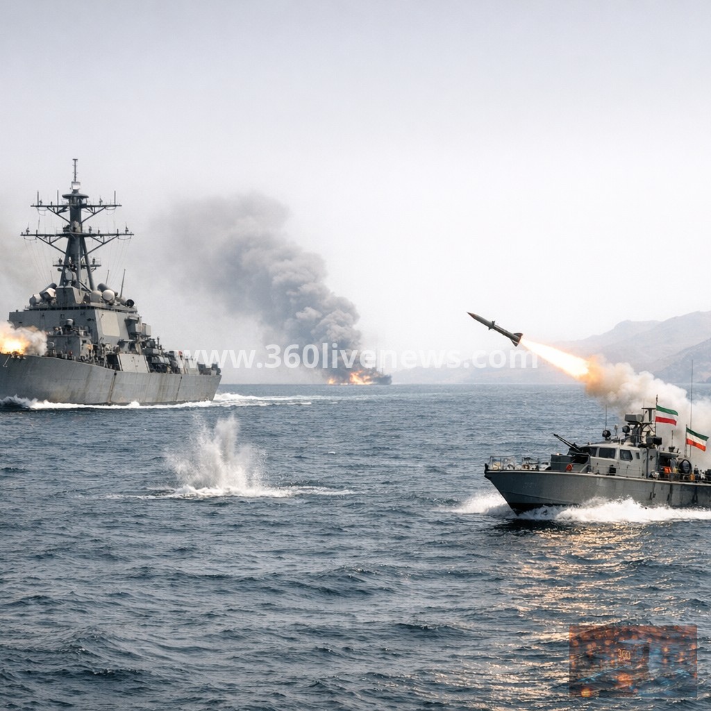 US and Iran trade fire in Strait of Hormuz as UAE reports fresh attacks