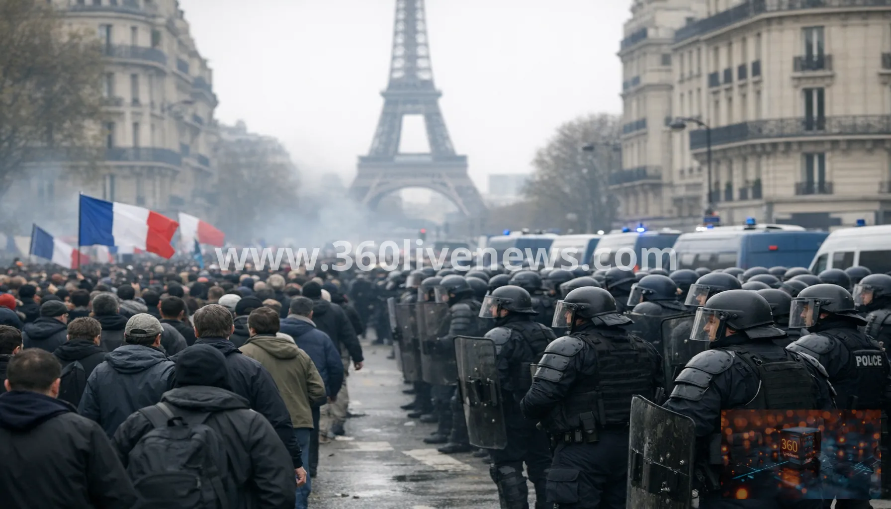 France braces for nationwide protests as police deployment rises to 70,000