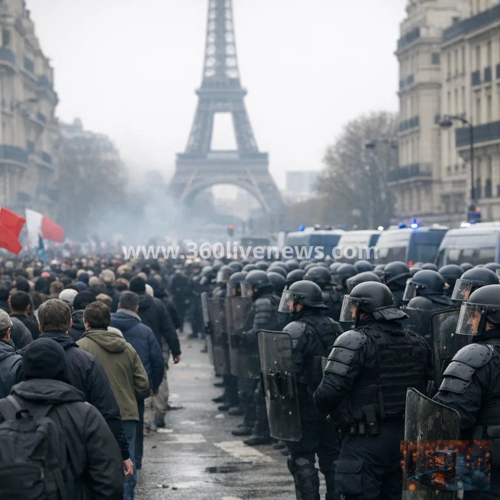 France braces for nationwide protests as police deployment rises to 70,000