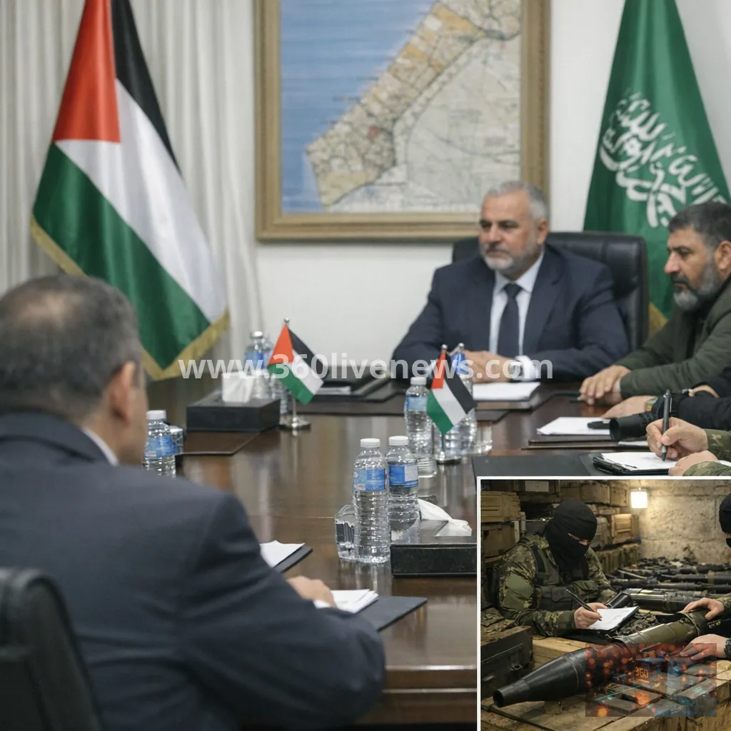 Hamas accepts framework to disarm in Gaza under Palestinian supervision