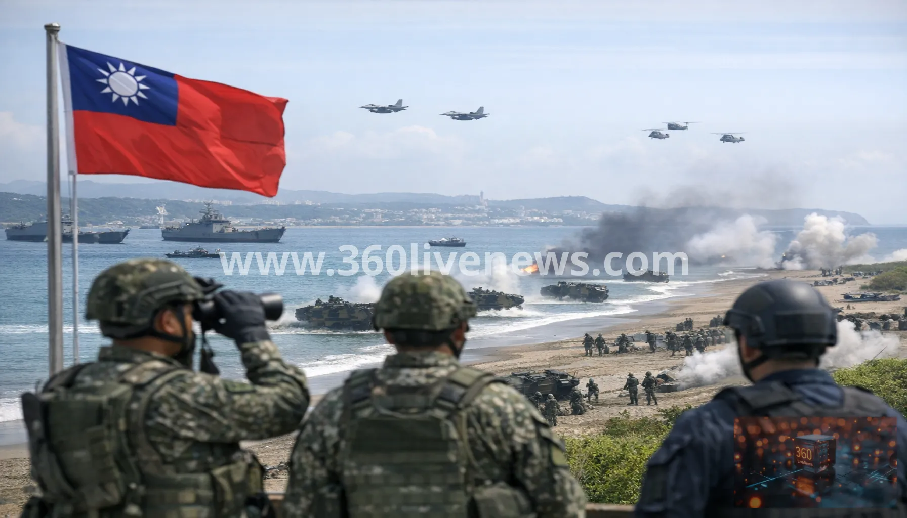 Taiwan begins annual Han Kuang war games amid rising China pressure