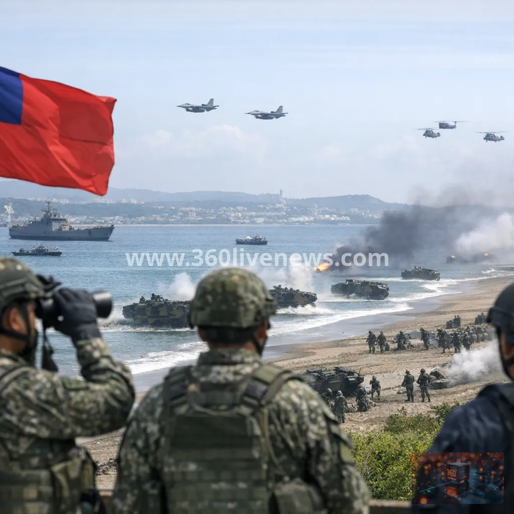 Taiwan begins annual Han Kuang war games amid rising China pressure