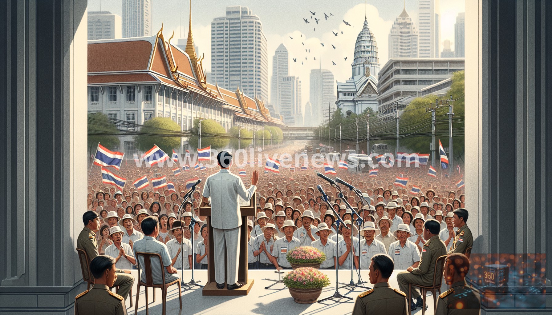 Thailand's Prime Minister urges public to conserve energy amid rising oil prices due to Middle East conflict