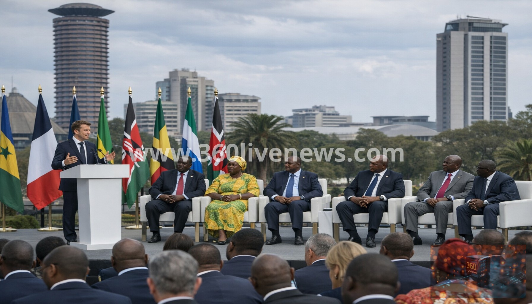 France uses Kenya summit to promote new Africa partnership model