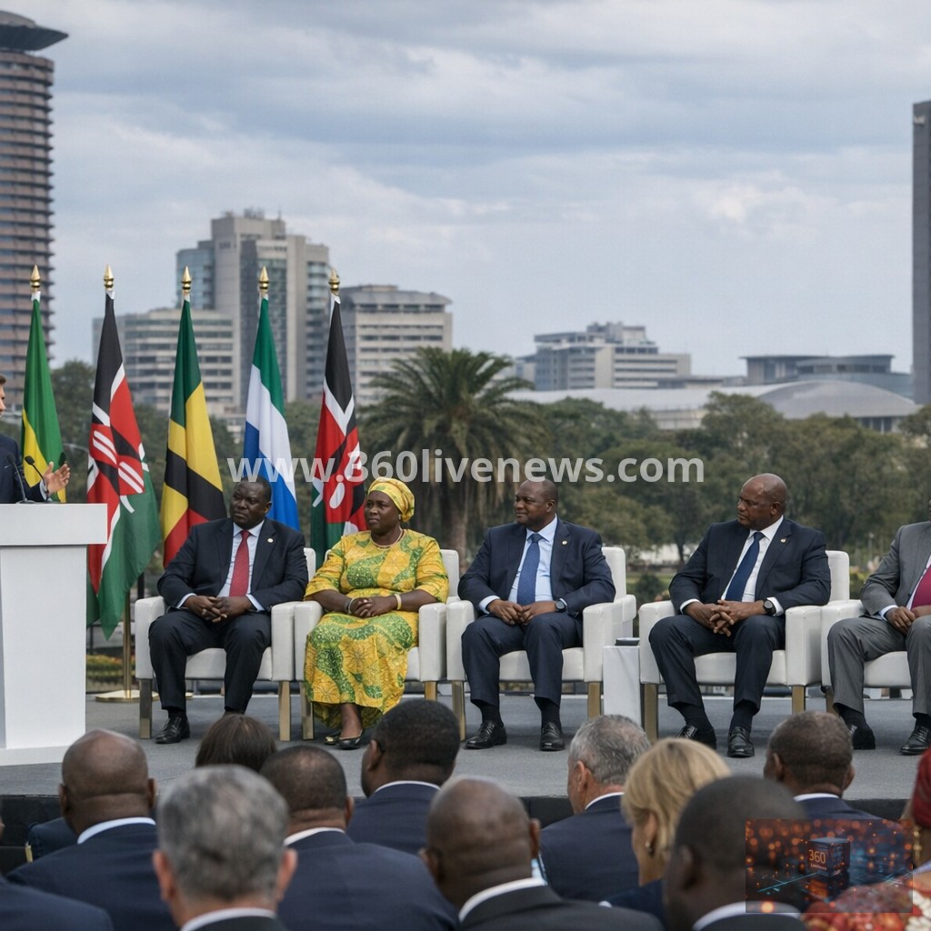France uses Kenya summit to promote new Africa partnership model