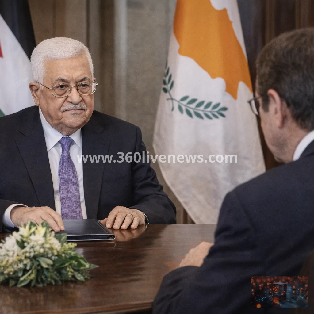 Abbas seeks Cyprus mediation for renewed talks with Israel