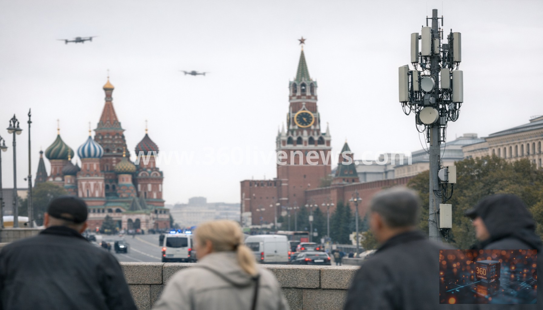 Russia cuts mobile internet in Moscow citing drone security concerns