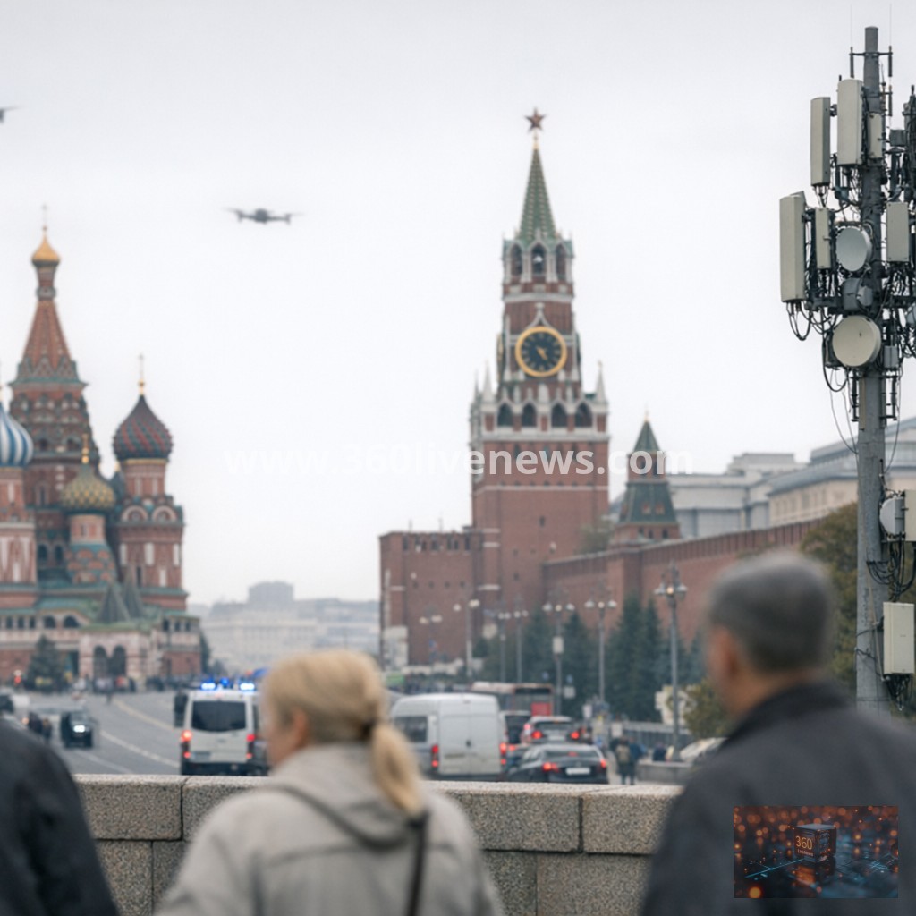 Russia cuts mobile internet in Moscow citing drone security concerns