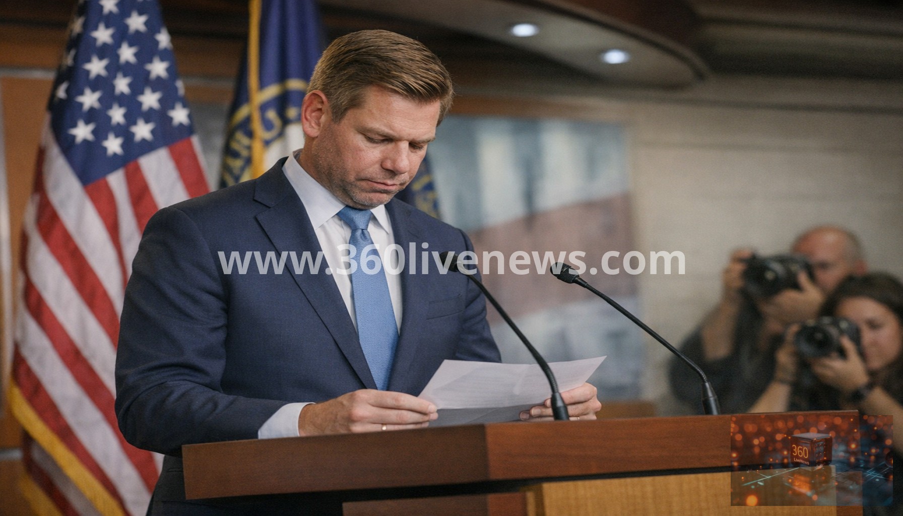 US Congressman Eric Swalwell to Resign Amid Sexual Misconduct Allegations