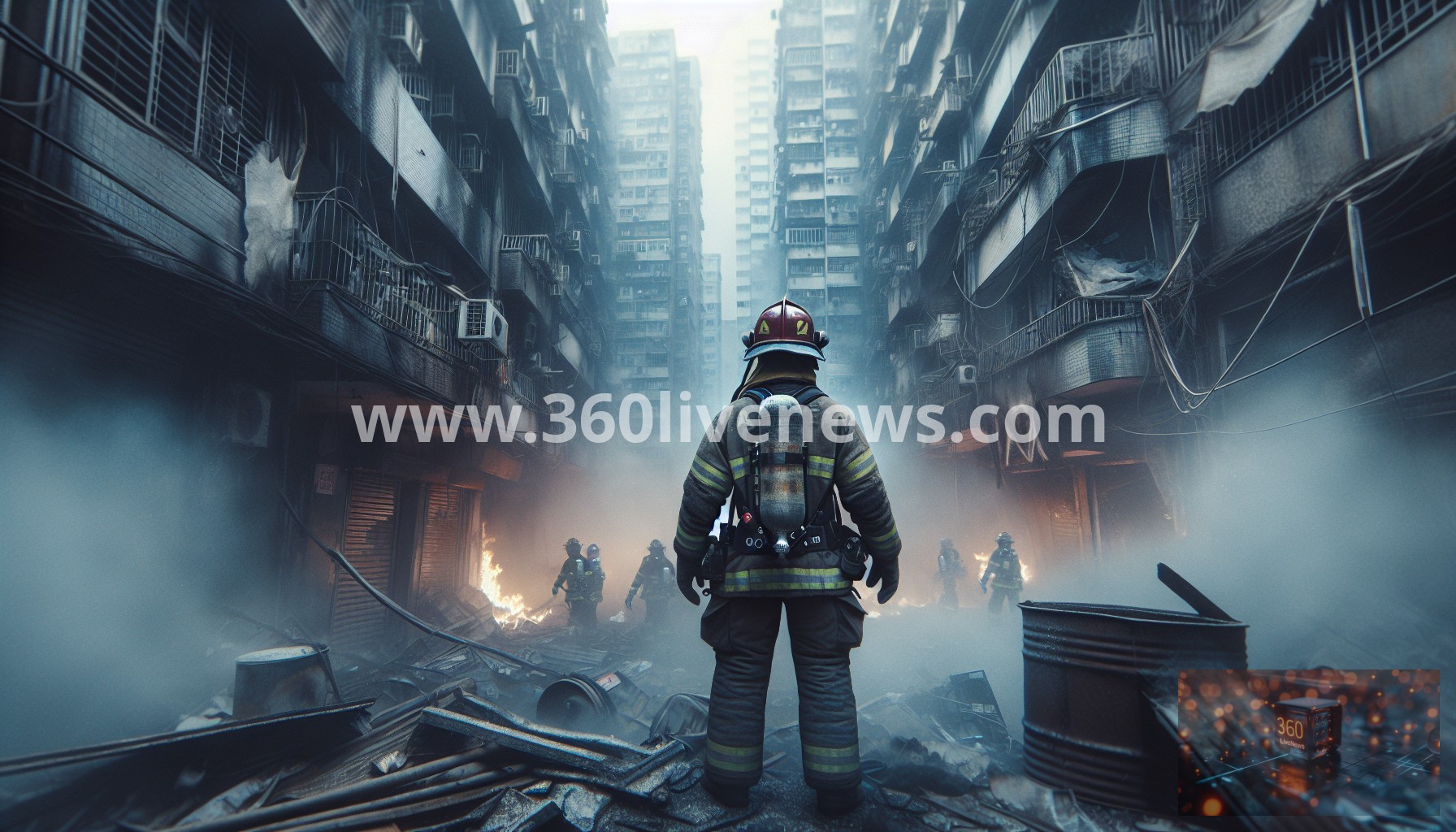 Firefighter dies in Hong Kong blaze as investigation launched into circumstances of incident