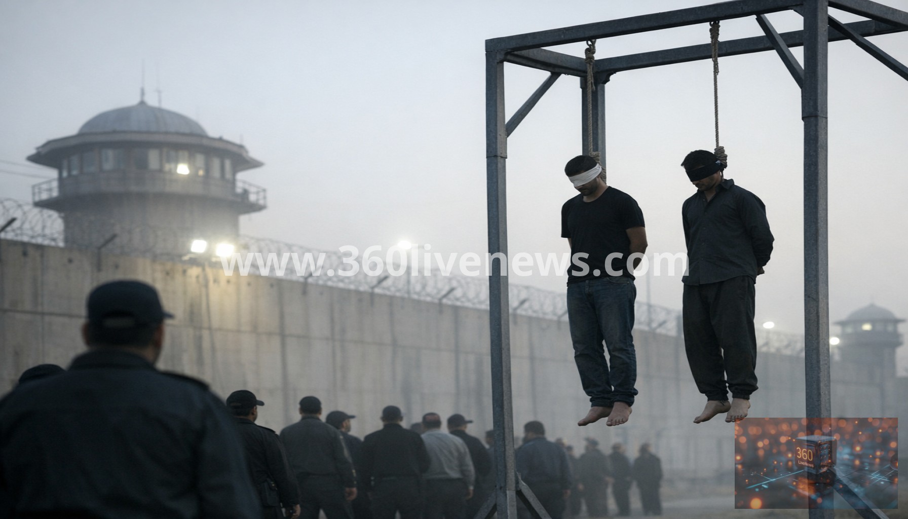 Iran executes two men over alleged mosque attack as crackdown deepens