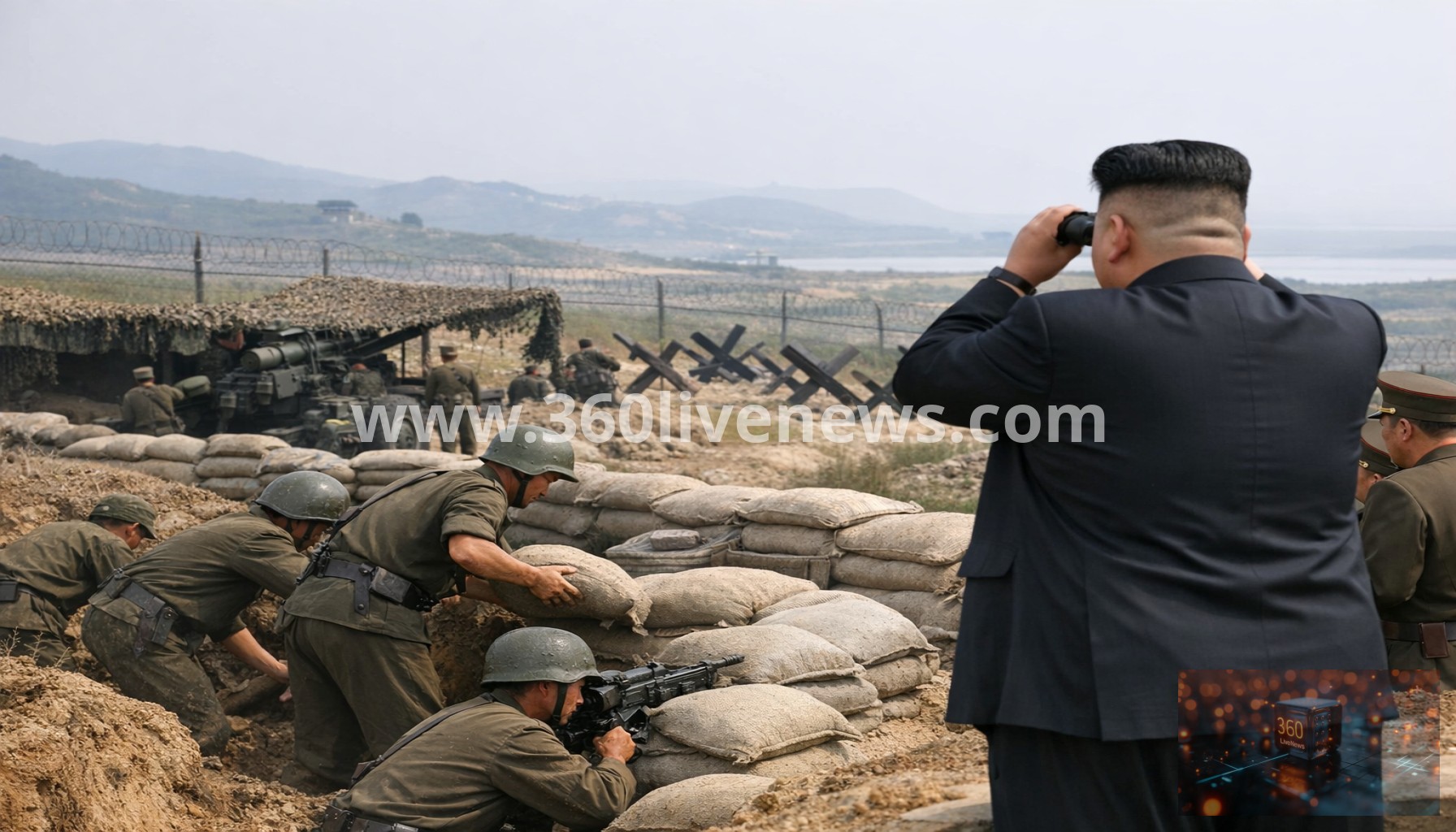 Kim orders North Korea military to strengthen frontline defences against South Korea