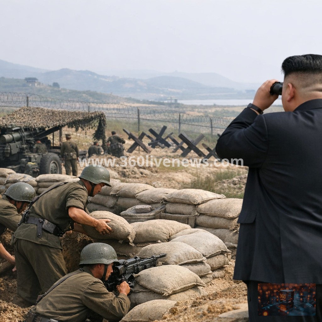 Kim orders North Korea military to strengthen frontline defences against South Korea