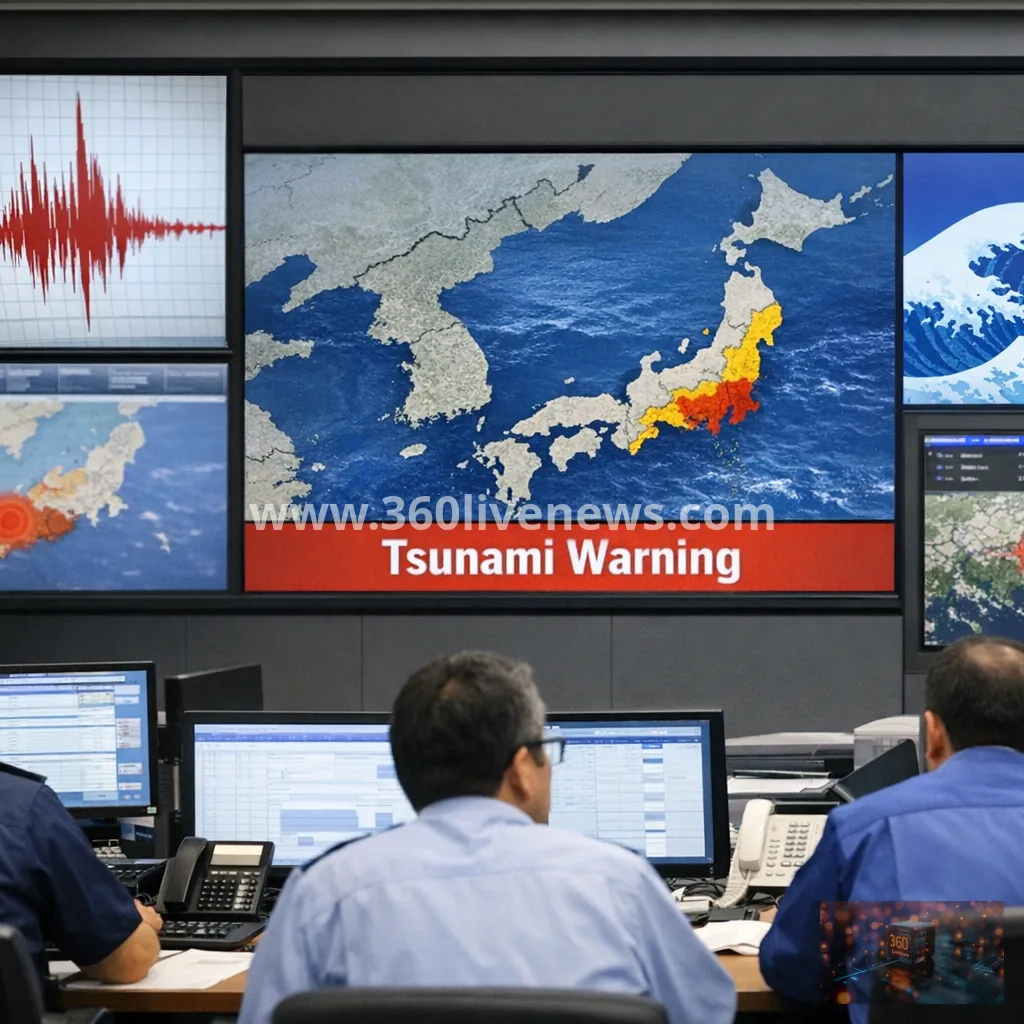 Magnitude 7.1 earthquake off Kyushu triggers tsunami warning as alerts spread across southern Japan