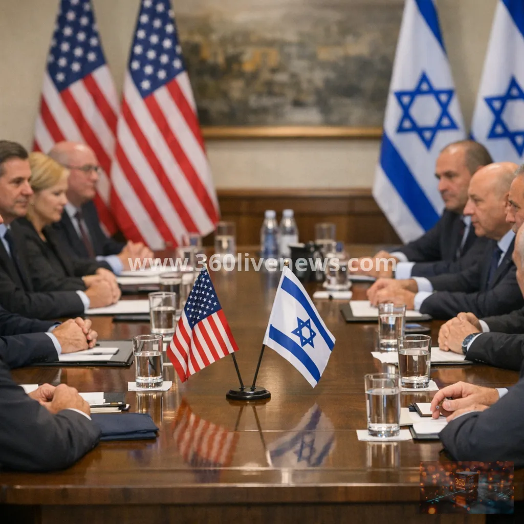 Israel raises concerns to US over Gaza plan as strikes continue