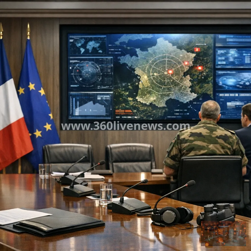 Macron warns Russian hybrid attacks on Europe and France have intensified