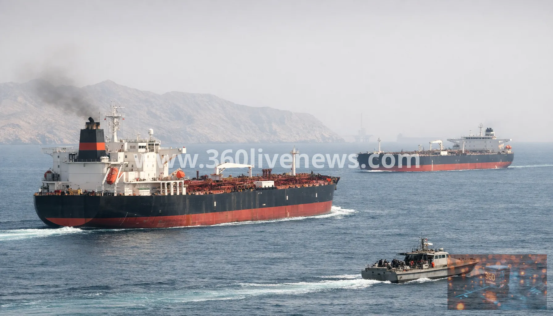 Tankers in Strait of Hormuz described as 'highly targeted' as southern corridor is shut