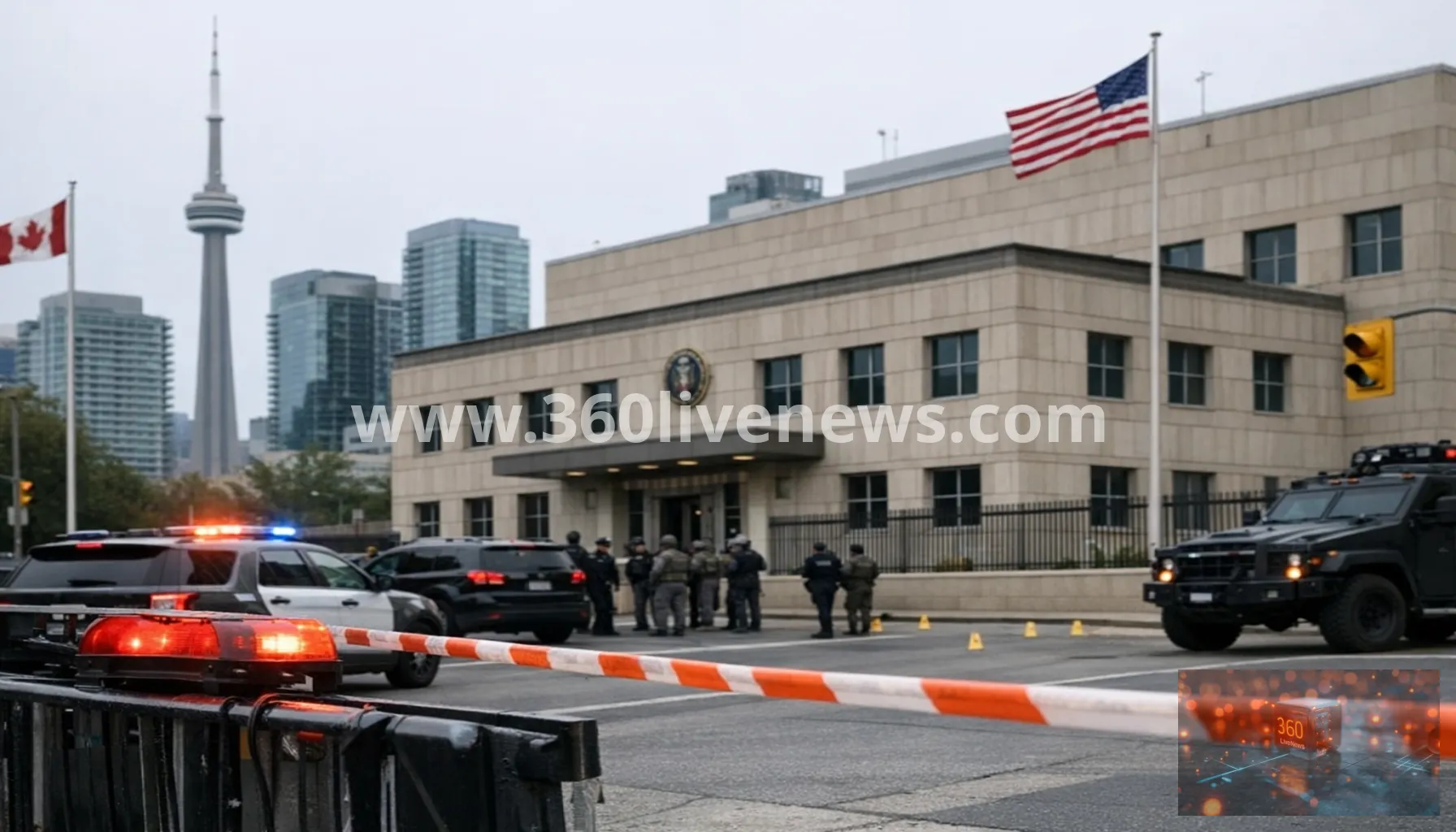 Toronto officer killed as probe widens over consulate shooting and possible terror links