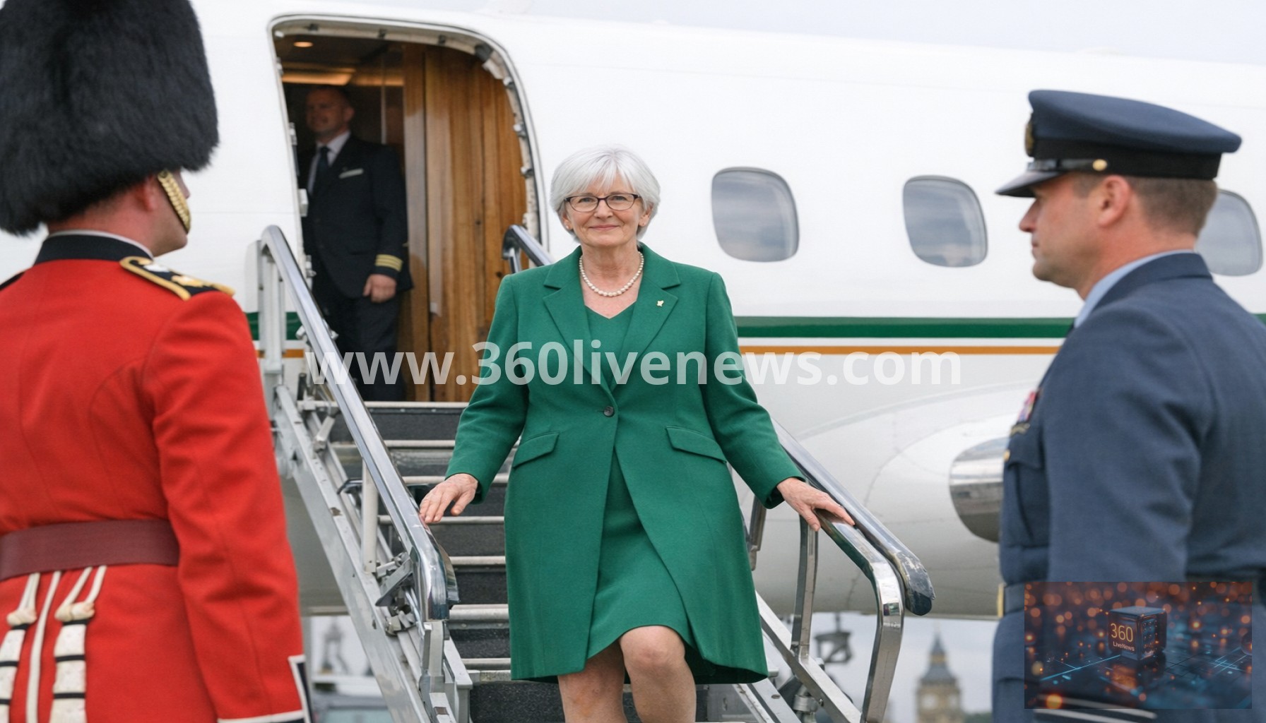 Ireland's President Catherine Connolly begins three-day official visit to Britain