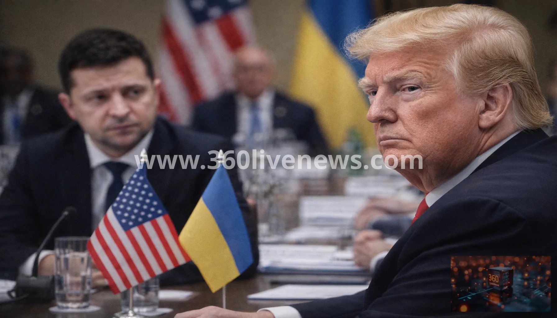 Zelenskyy says Trump taking Russia's side is painful amid sanctions row