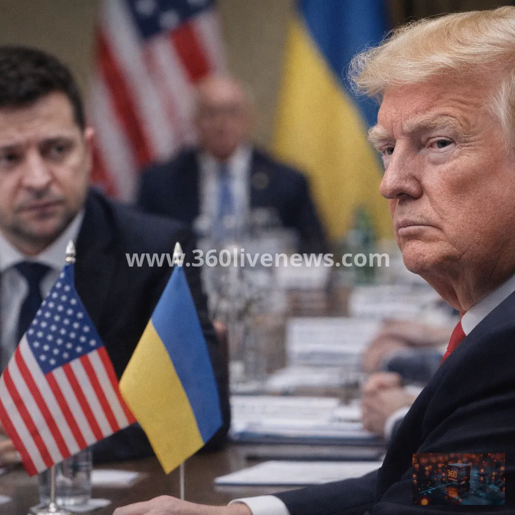 Zelenskyy says Trump taking Russia's side is painful amid sanctions row