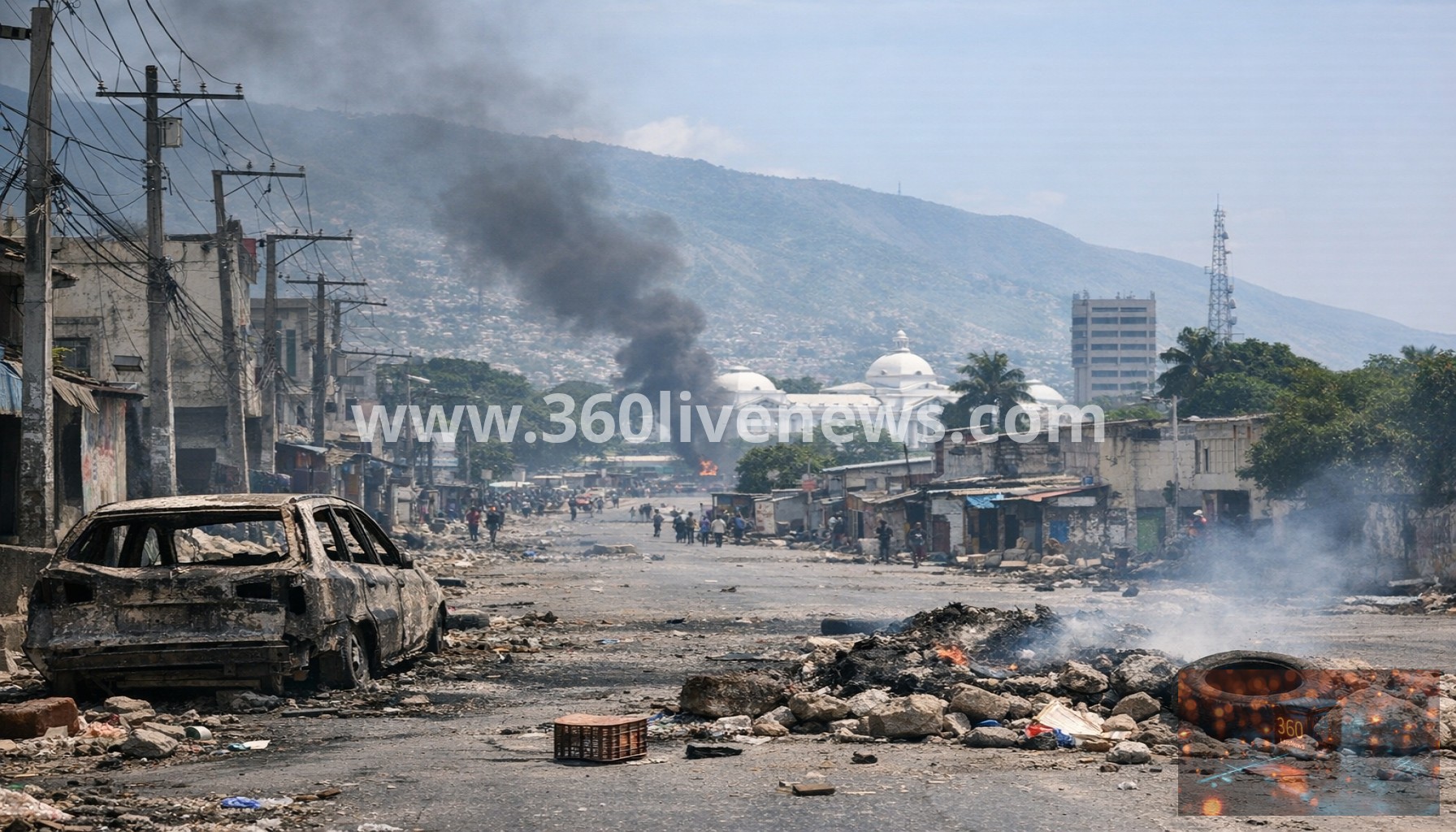 Haiti gang clashes leave at least 78 dead and thousands displaced
