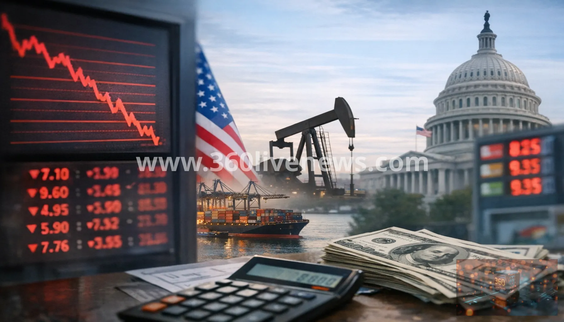 US second-quarter GDP growth slows to 1.5% as trade deficit and fuel costs weigh on economy