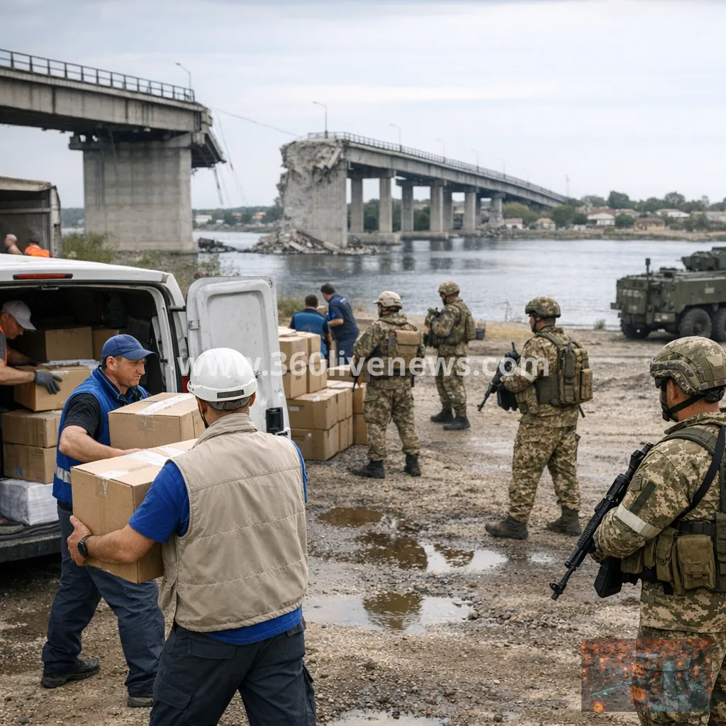 Ukraine war: Oleshky ceasefire begins as Kyiv hit by renewed missile strikes
