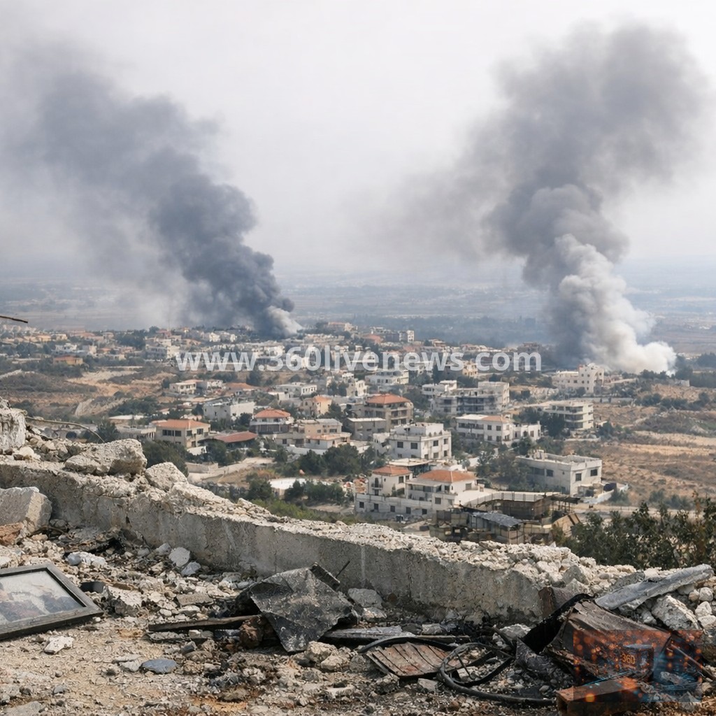 Israeli strikes kill at least four in southern Lebanon after displacement warnings