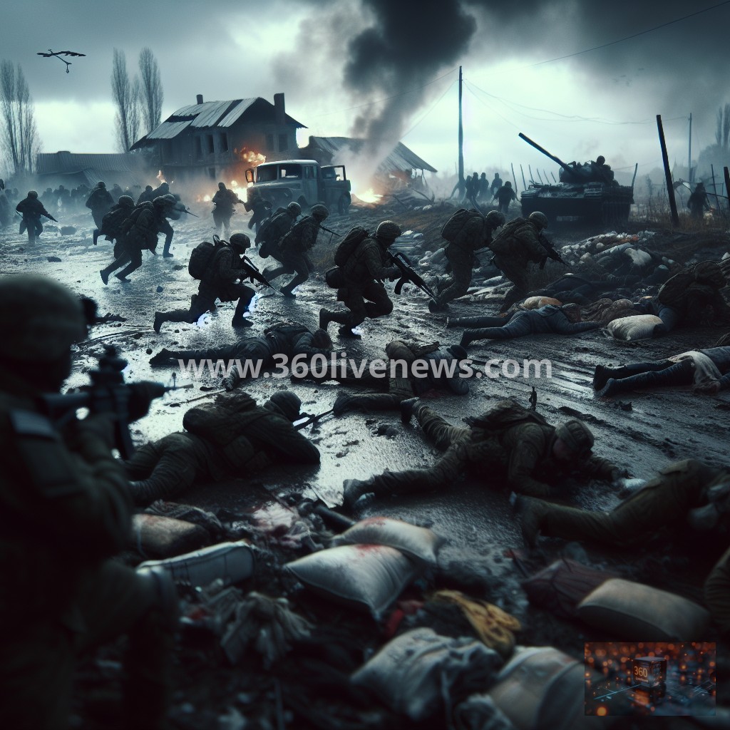 Russian Forces Intensify Offensive in Kramatorsk Amid Ongoing Conflict in Eastern Ukraine