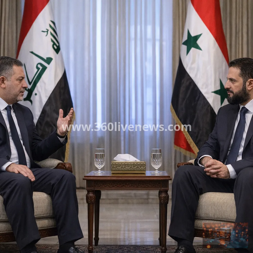 Iraqi PM makes first Syria visit since Assad's fall to discuss oil and trade ties