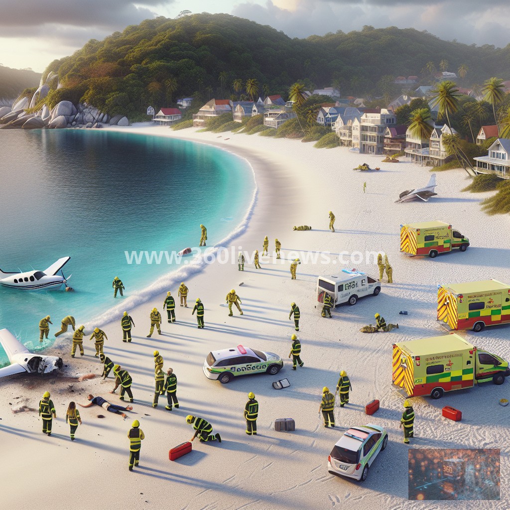 Light aircraft crashes at Broome's Town Beach, one person injured