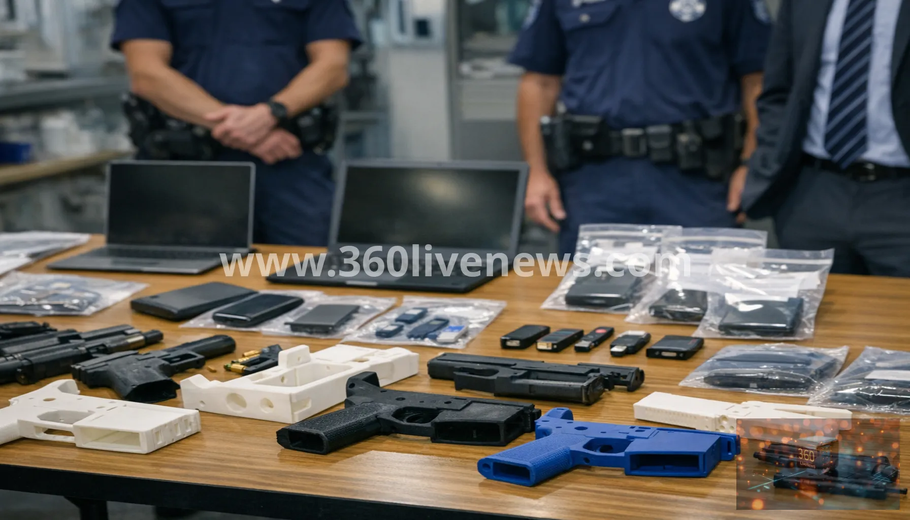 Queensland police charge 11 over 3D-printed gun blueprints as crackdown continues