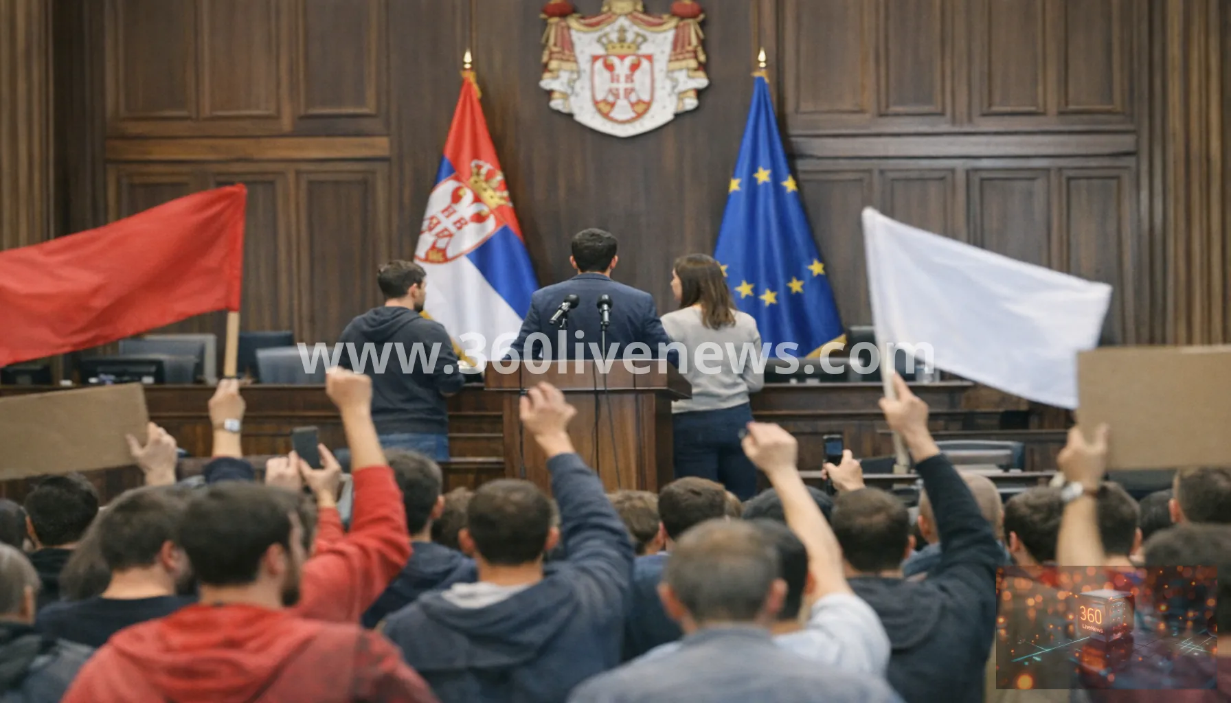 Serbia student movement emerges as strongest challenger to Vučić ahead of Sunday vote