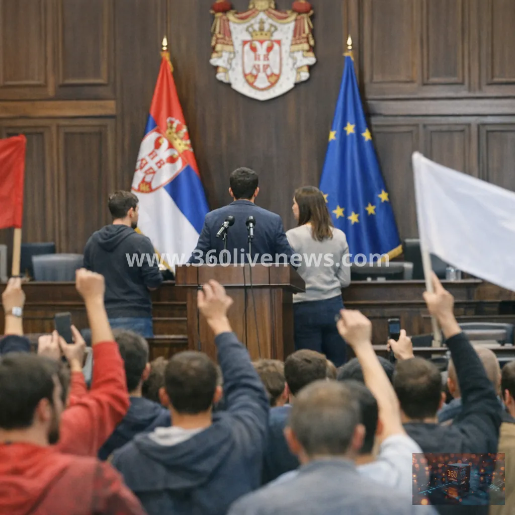 Serbia student movement emerges as strongest challenger to Vučić ahead of Sunday vote
