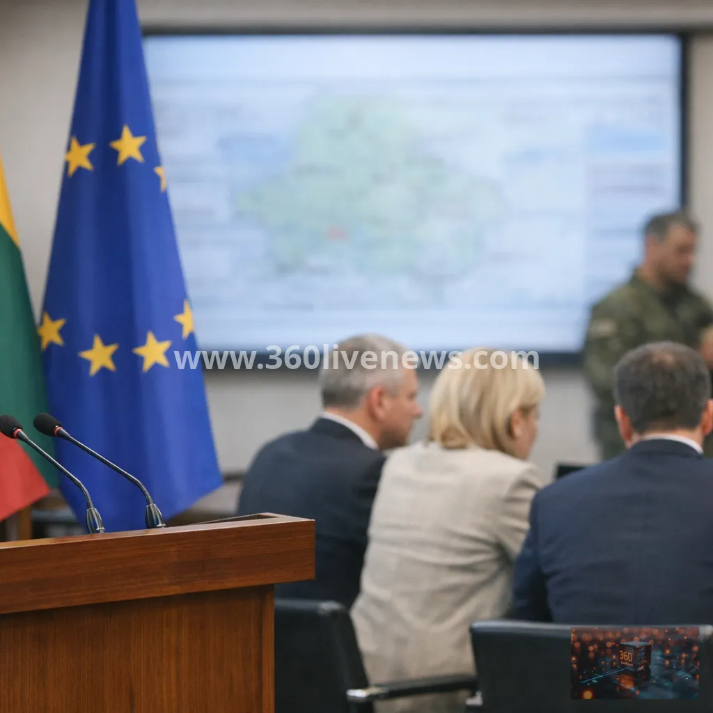 Lithuania prepares evacuation plans amid Russia threats and drone incursions