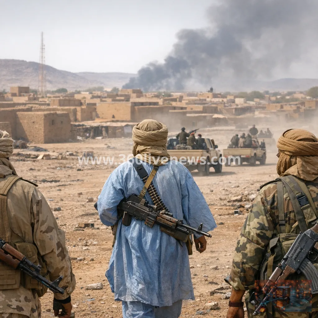 Tuareg rebels withdraw from strategic town of Kidal after Mali air strikes