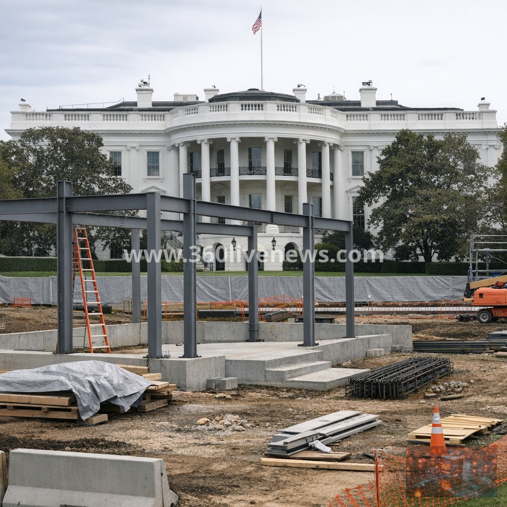 US judge halts above-ground construction of Trump's White House ballroom