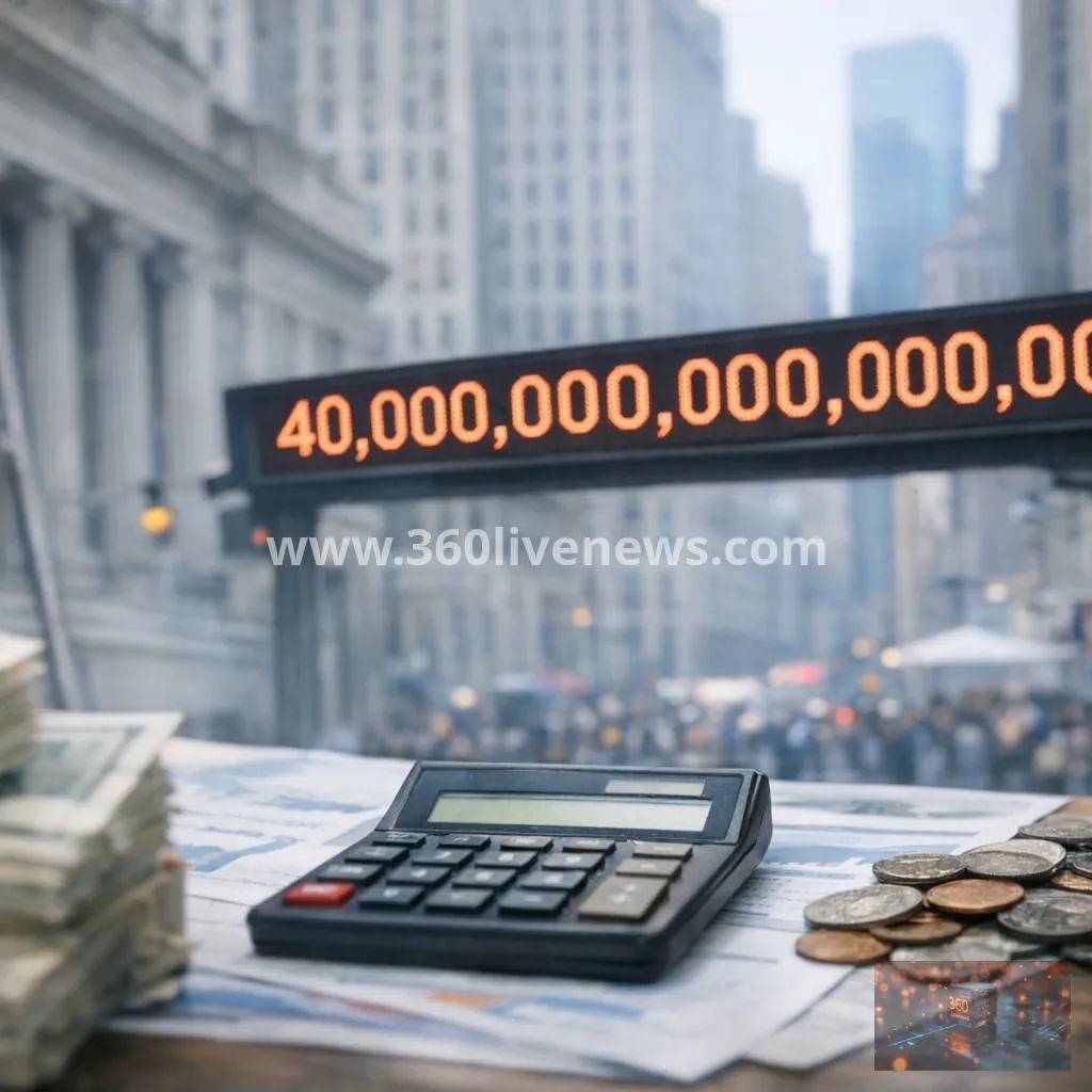 US national debt crosses $40 trillion for the first time