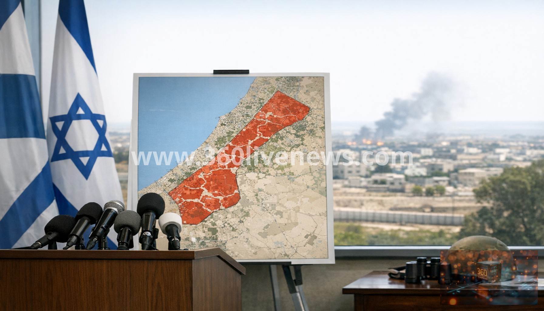 Netanyahu says Israeli army should expand control to 70% of Gaza
