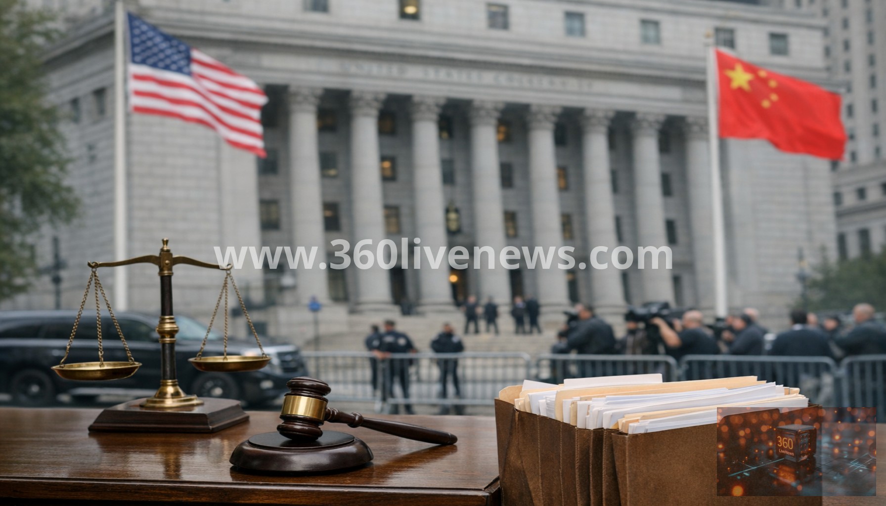 Trial opens in New York over alleged Chinese secret police outpost