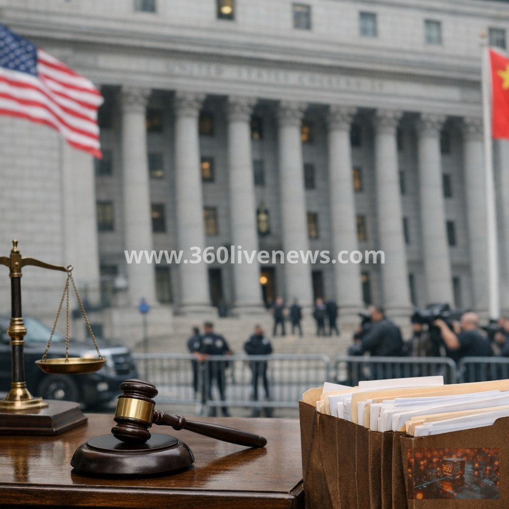Trial opens in New York over alleged Chinese secret police outpost
