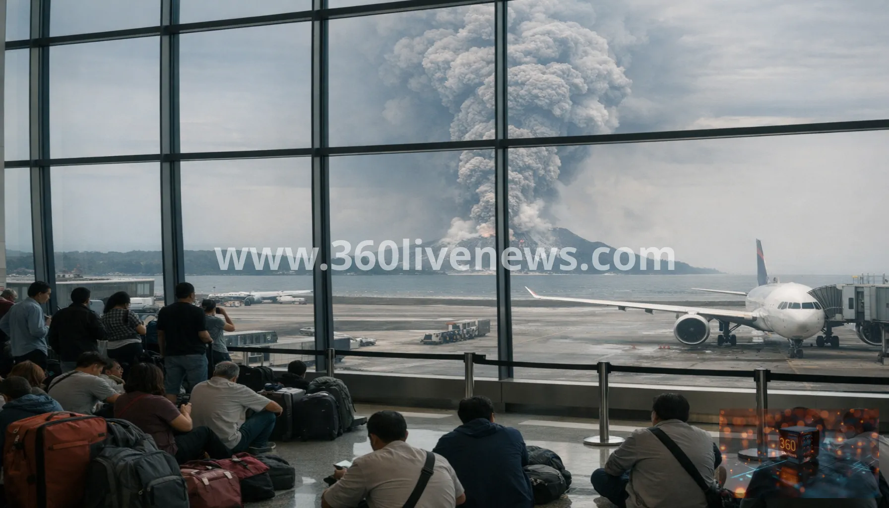 Jakarta airports stay closed after Mount Anak Krakatau eruption strands more than 270,000 passengers