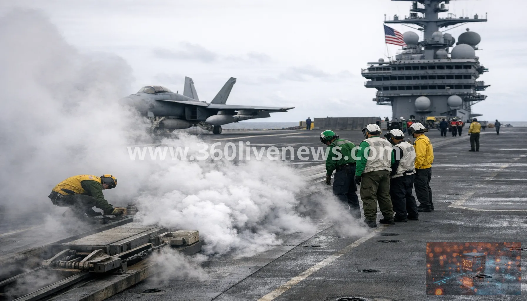 Trump orders Navy to revert Ford-class carriers to older steam catapult system