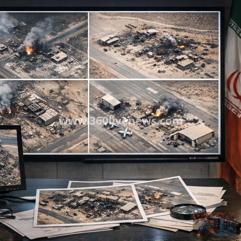 Satellite images suggest Iran damaged 20 US military sites across Middle East