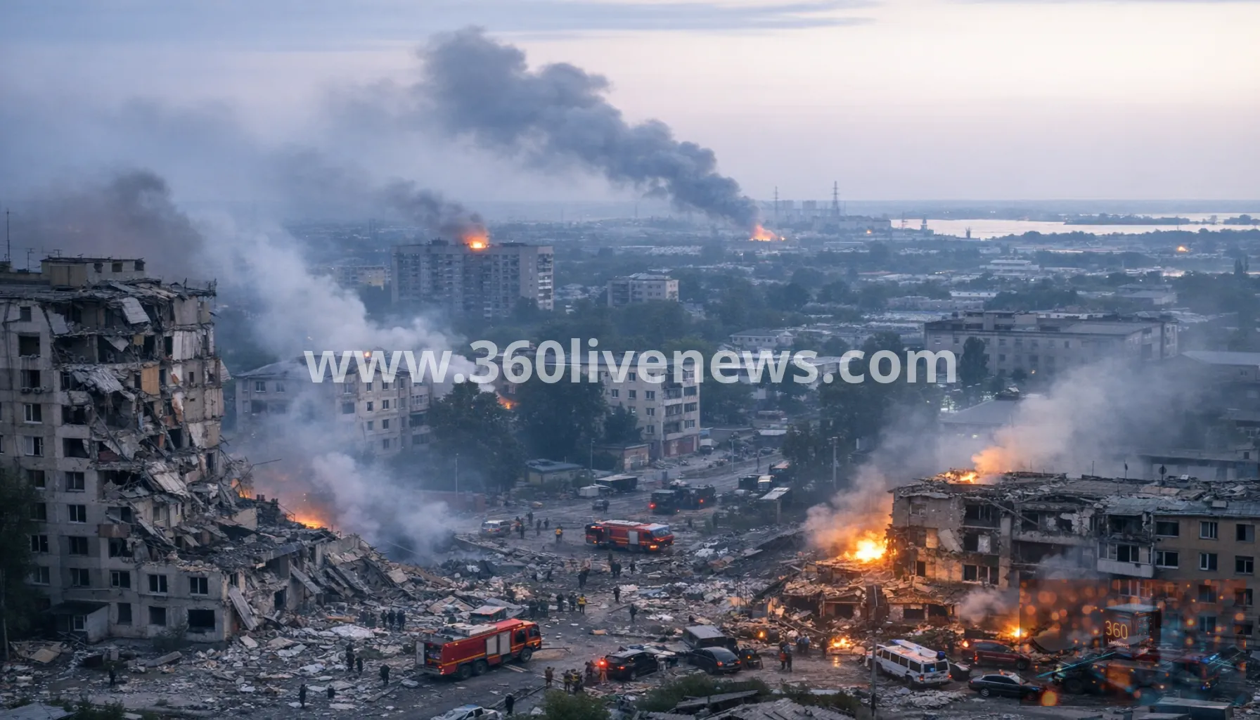 At least 13 killed in strikes across Ukraine as attacks hit Zaporizhzhia, Odesa and other regions