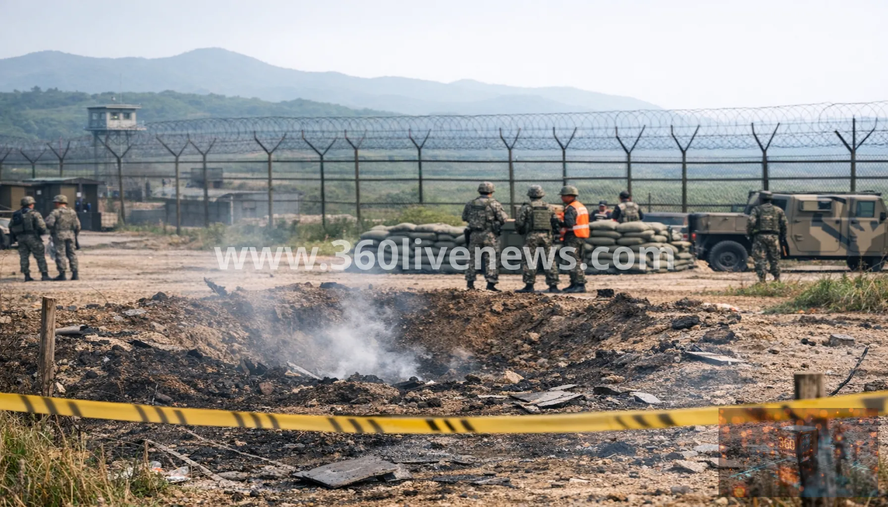 Three South Korean officers wounded in DMZ explosion as cause remains unclear